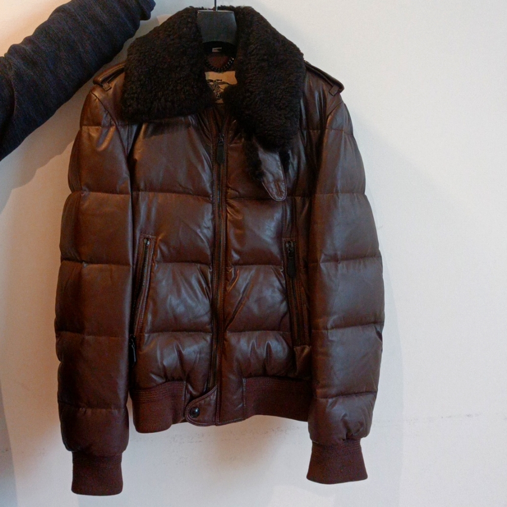 Burberry down winter jacket - Picture 1 of 7